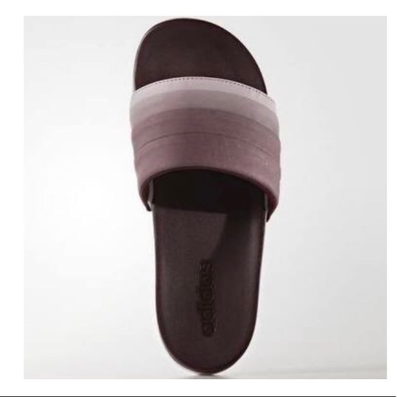 adidas women's adilette cloudfoam plus slides